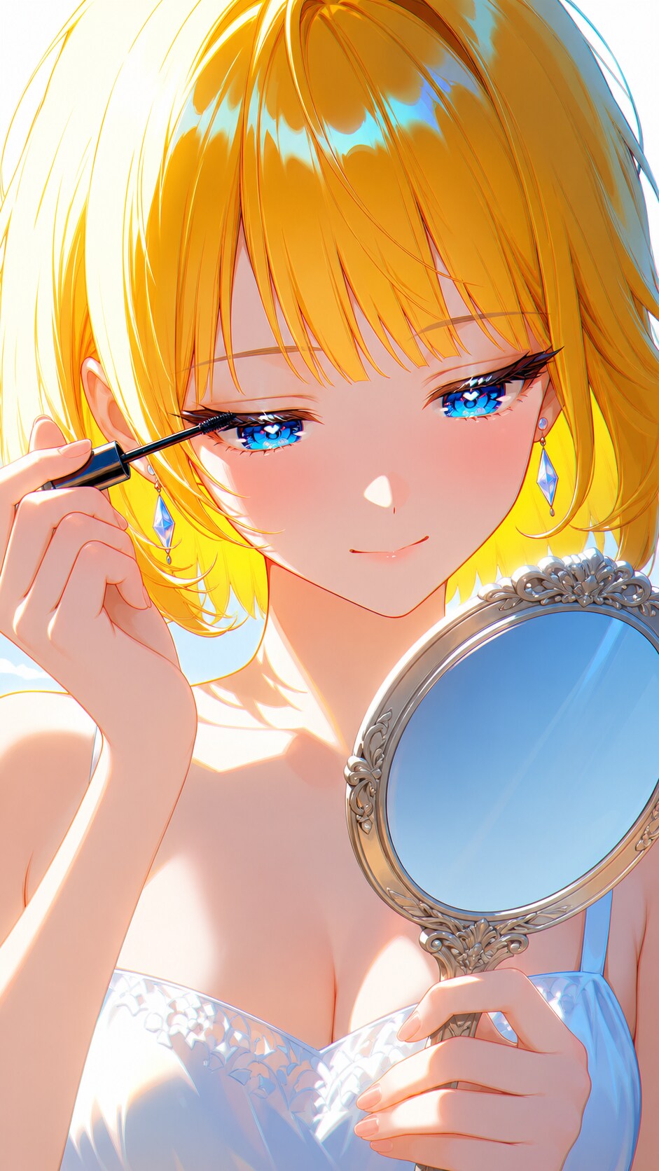 マスカラの日 | の人気AIイラスト・グラビア