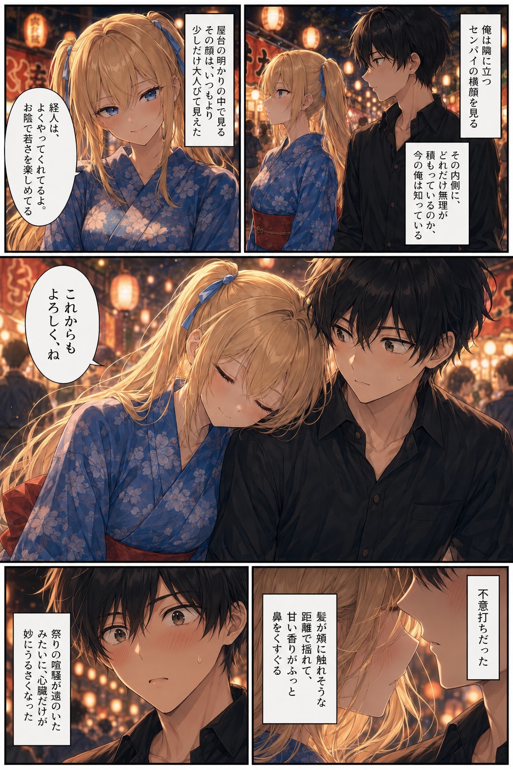 第46話の挿し漫画です