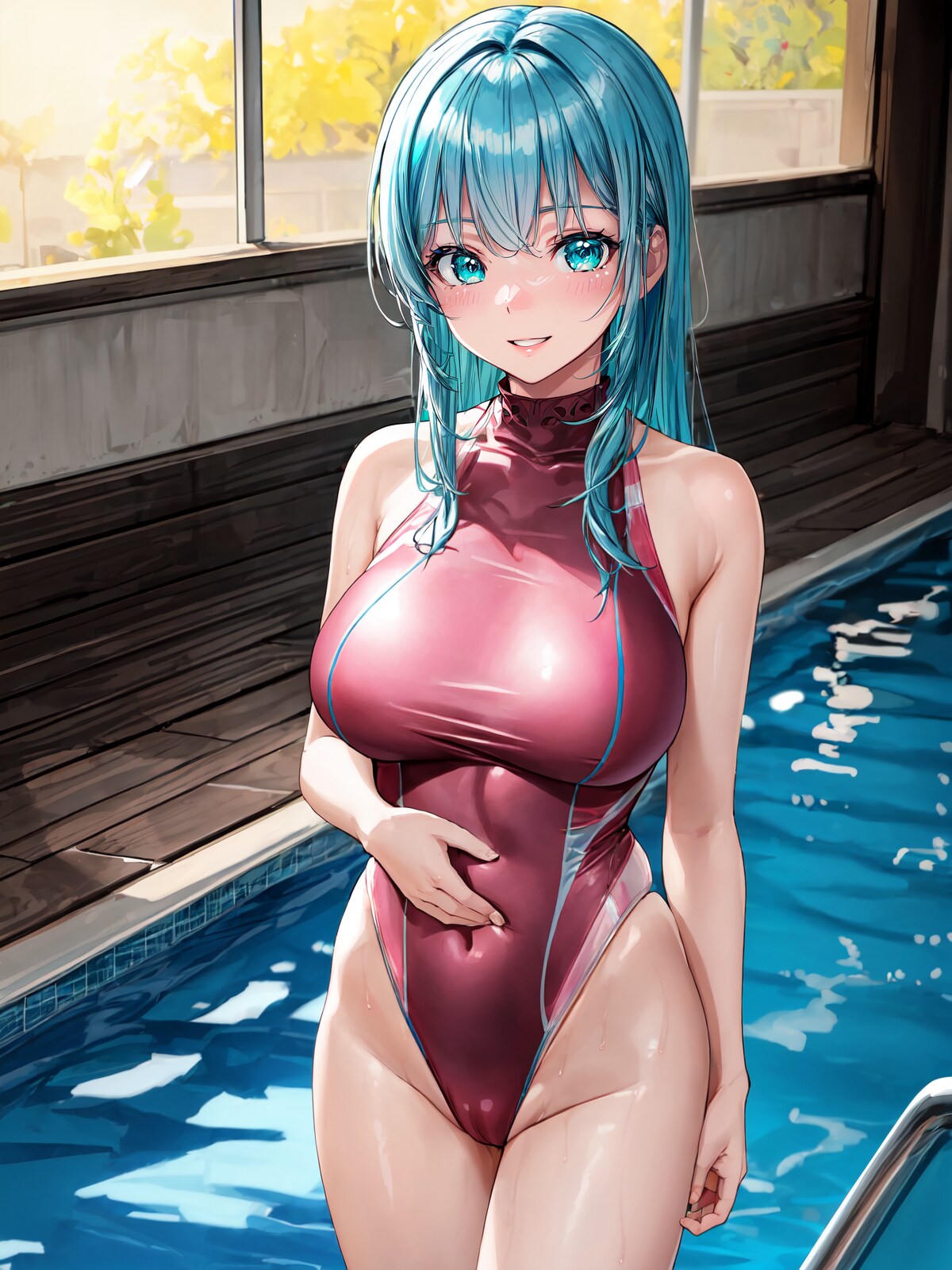 今日の水着枠