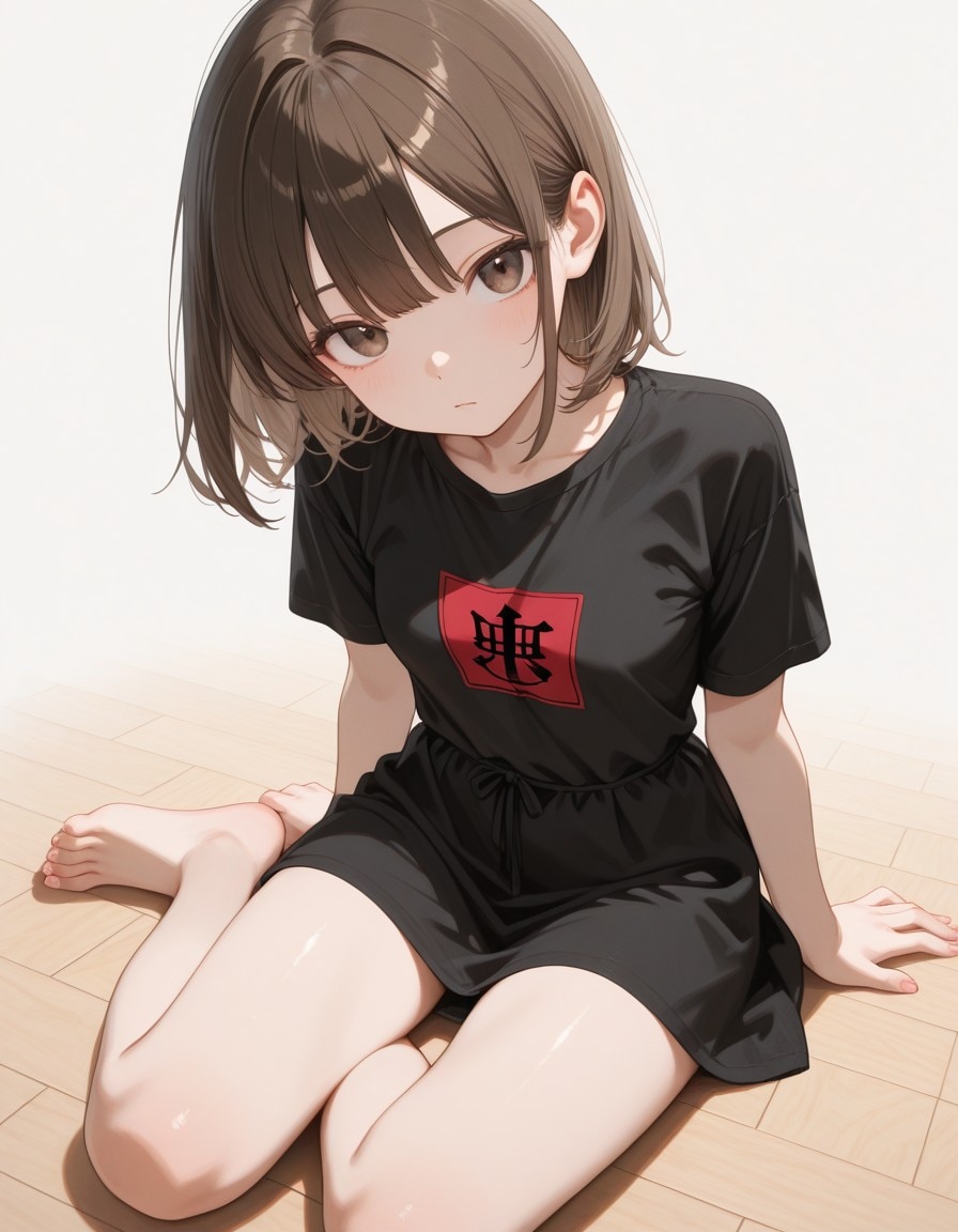 女の子座り | の人気AIイラスト・グラビア