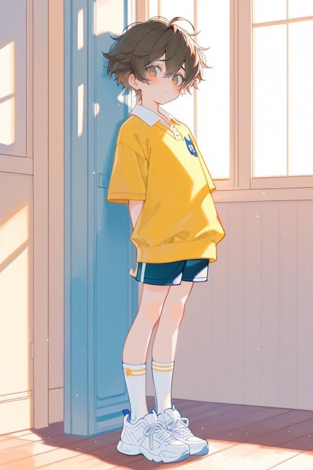 おねしょたコンビのプロンプト組んでみました