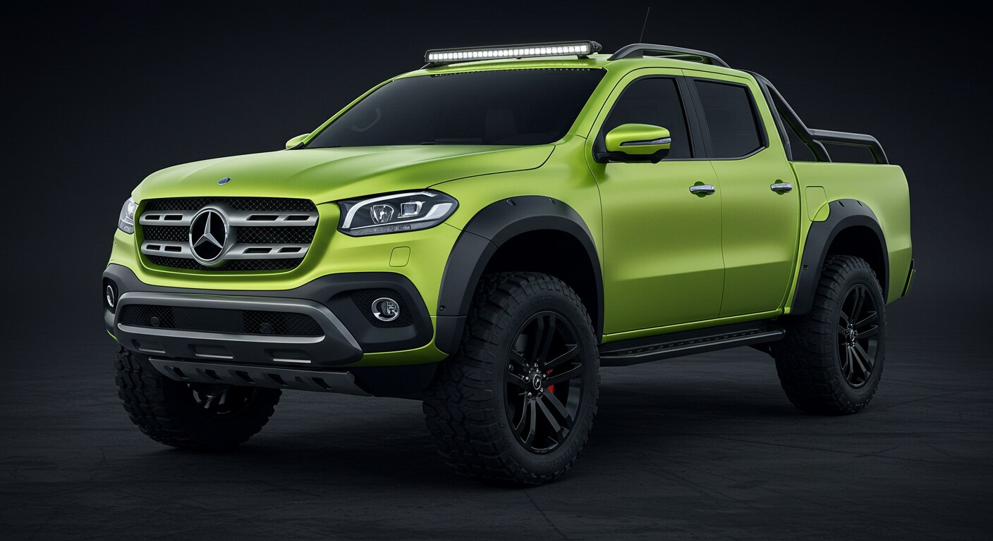 メルセデスベンツピックアップ | の人気AIイラスト・グラビア