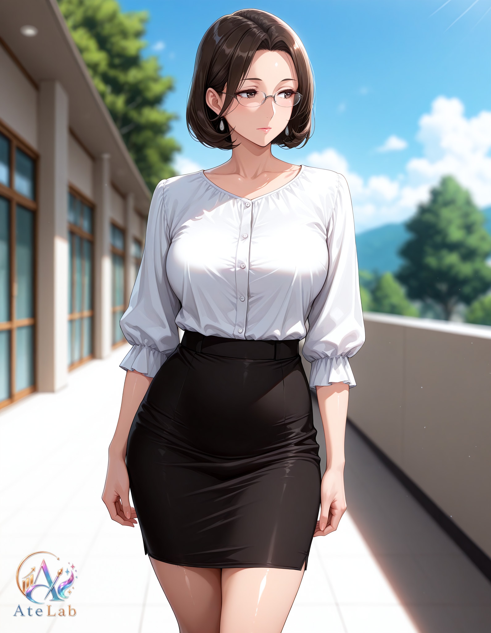 【30代眼鏡教師】その下どうなってるのシリーズ