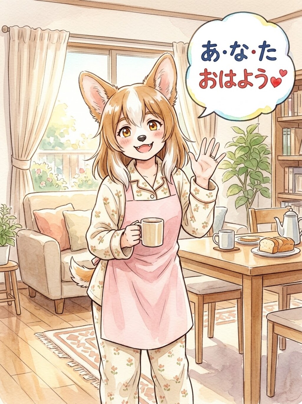 あ・な・た おはよう❤️