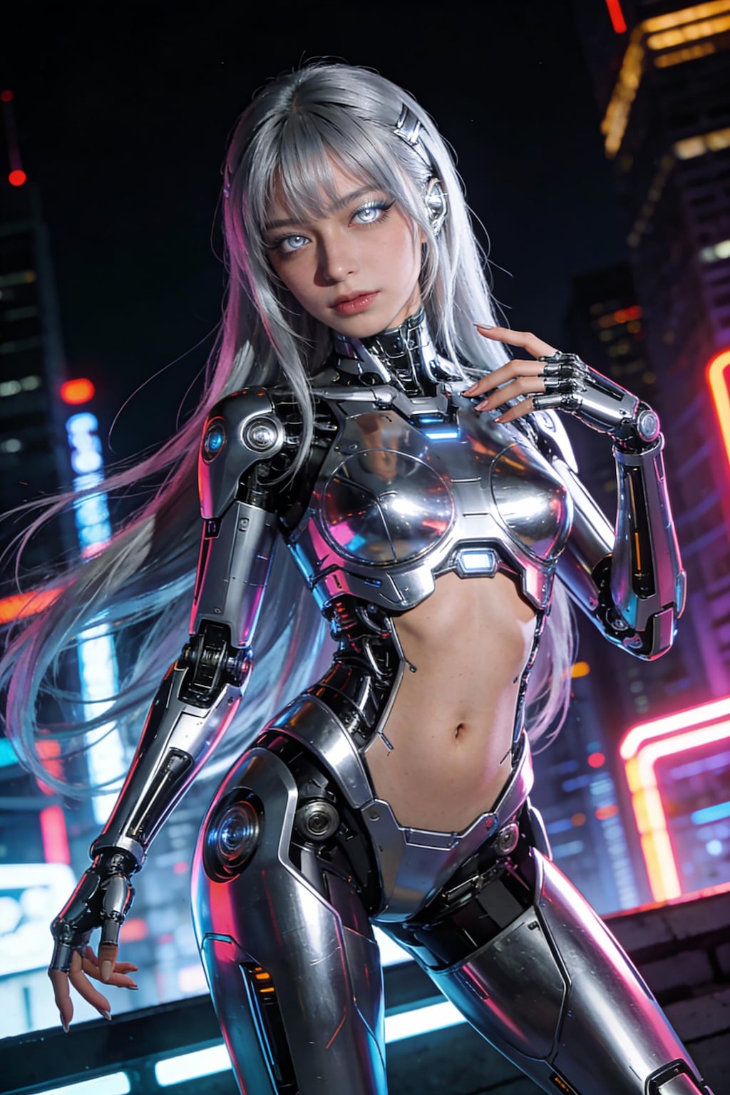 メカ娘 Seedream4.5　基本のプロンプト