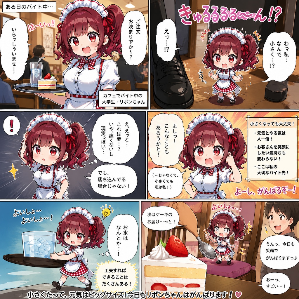 リボンちゃんが小さいってことは！