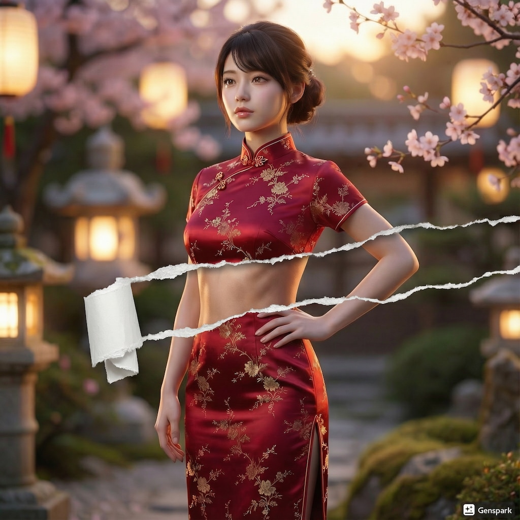 【盲撮】「チャイナドレス」