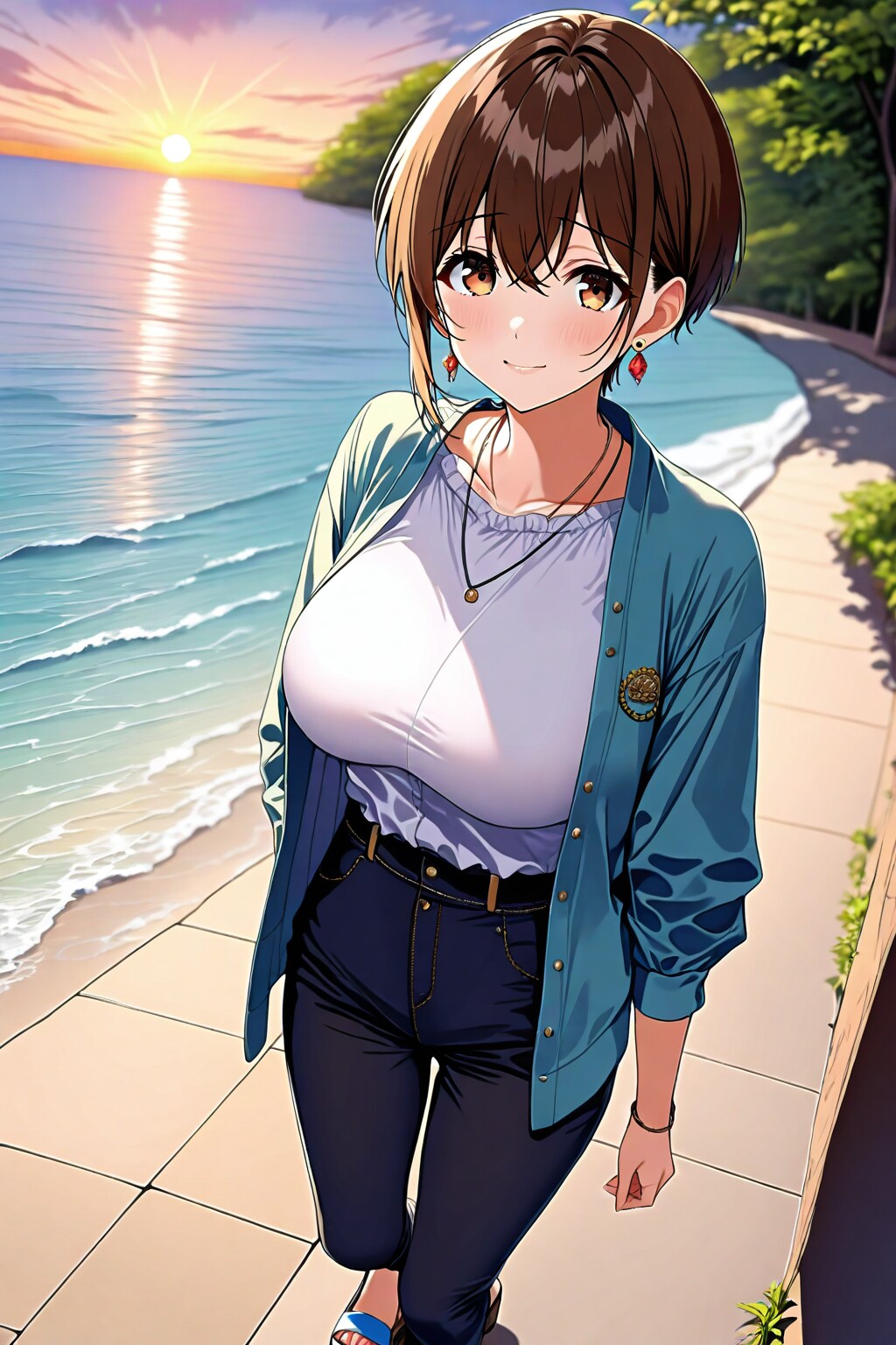 寂しいね… | の人気AIイラスト・グラビア