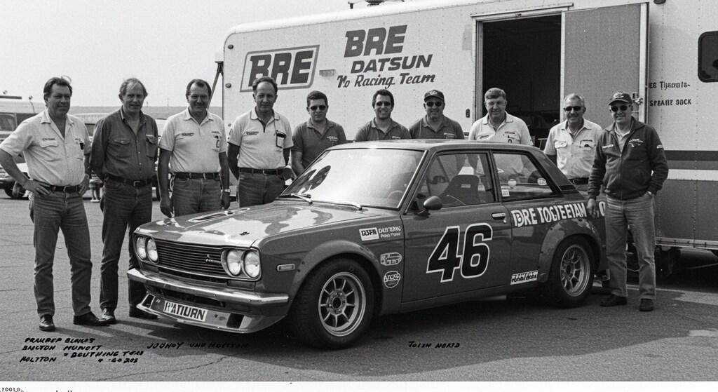 ダットサンブルーバードレーシングカー