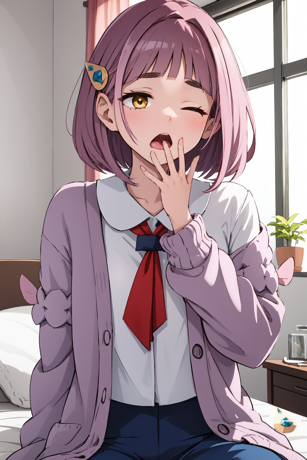 寝起きのタロ
