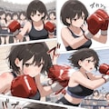 ガールズボクシング 3枚目