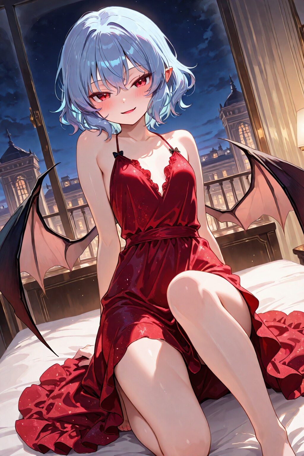 赤ドレスのレミリア