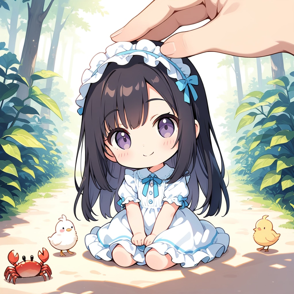 なでなで