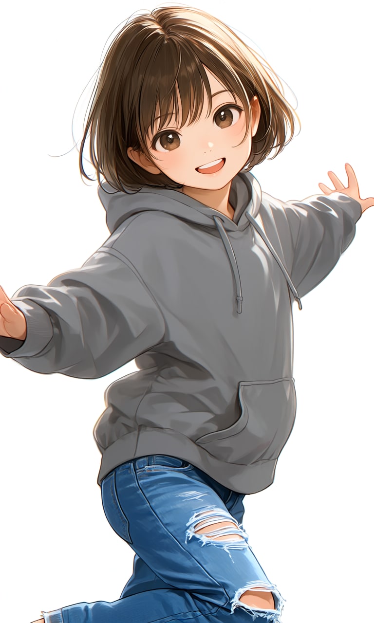 踊る小学生