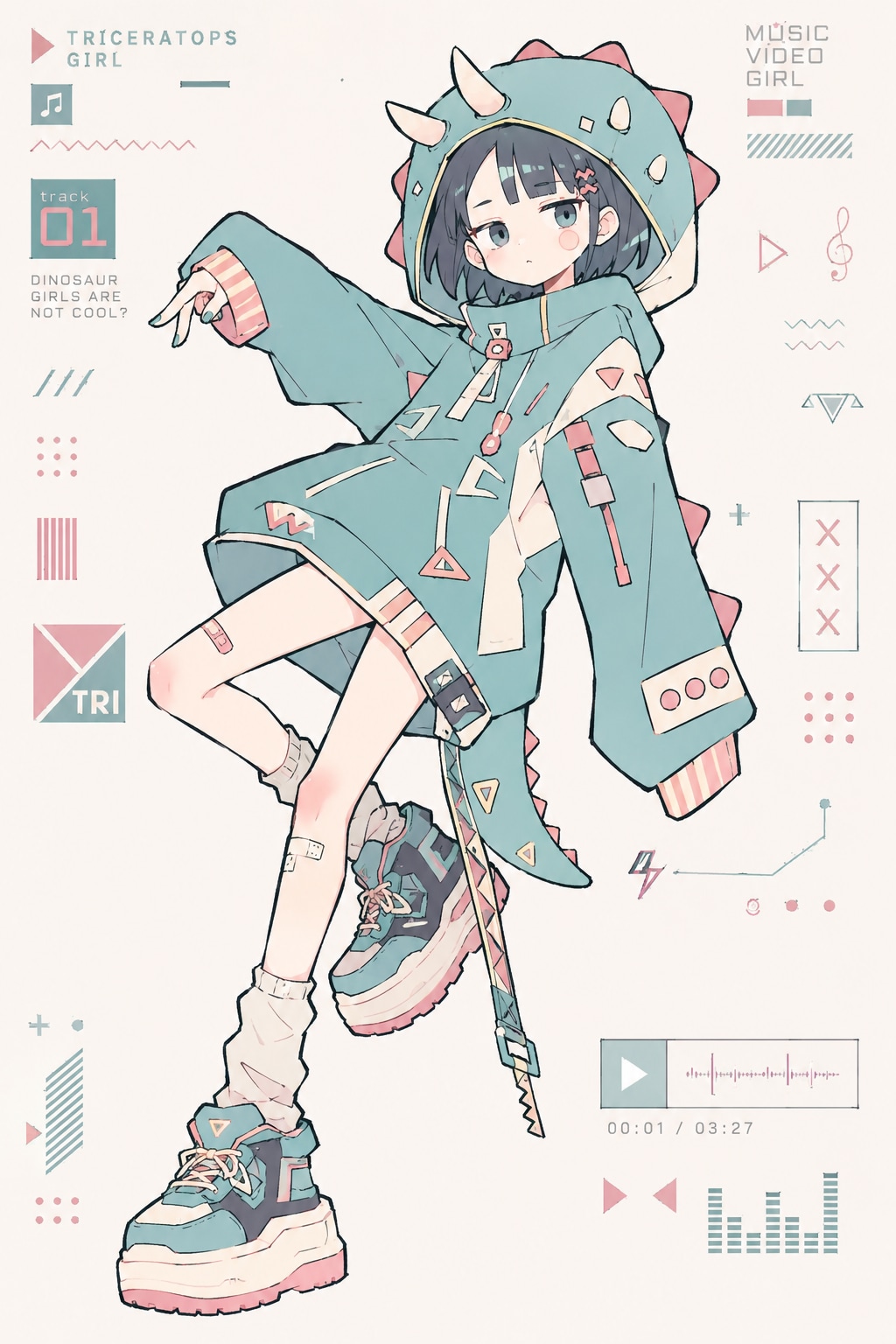 トリケラトプスちゃん