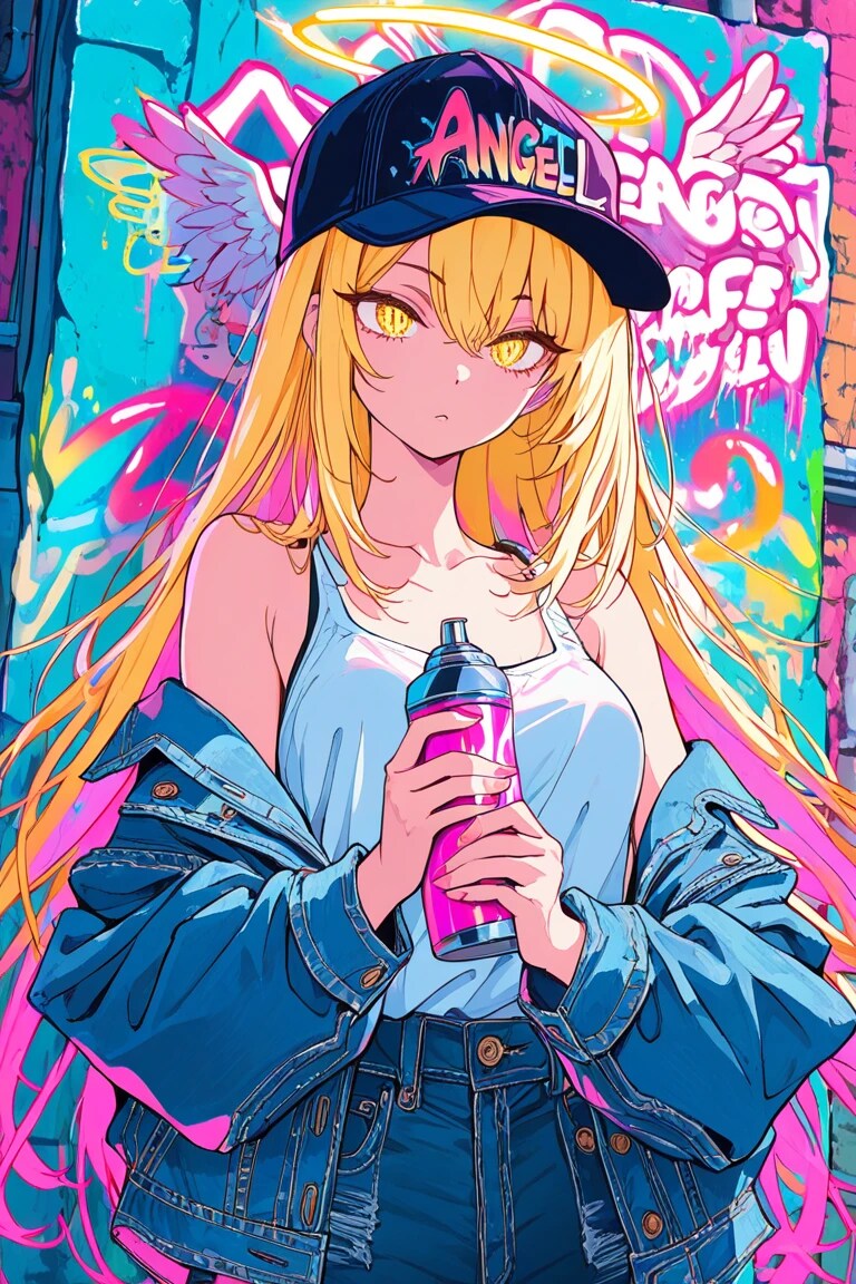 Graffiti girl