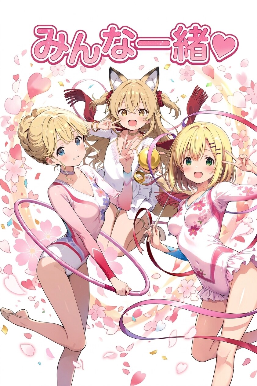 みんな一緒で仲良し💕