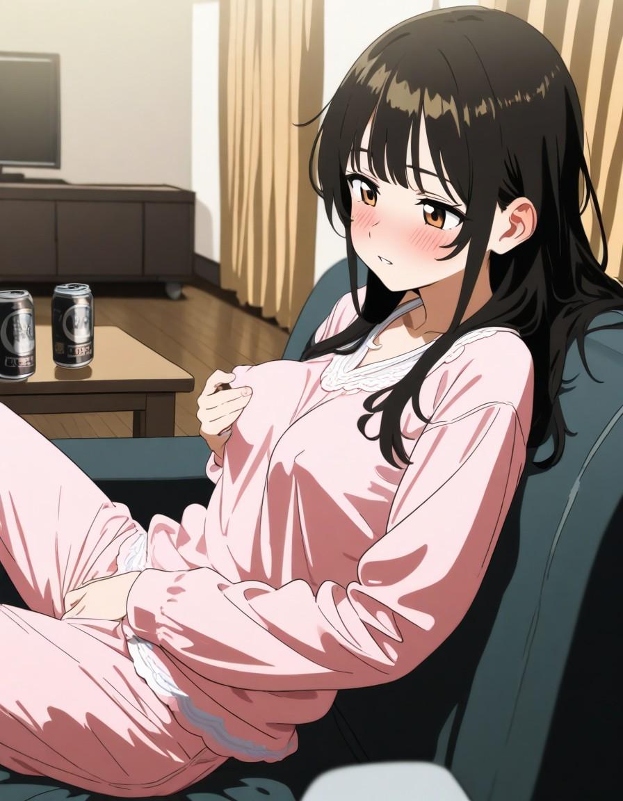 夜のAV鑑賞タイム