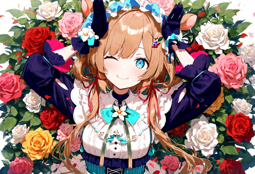 バラ園 - エリー・コニファー / にじさんじ