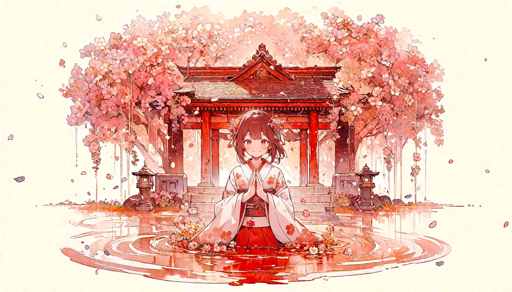 花と少女98 | の人気AIイラスト・グラビア