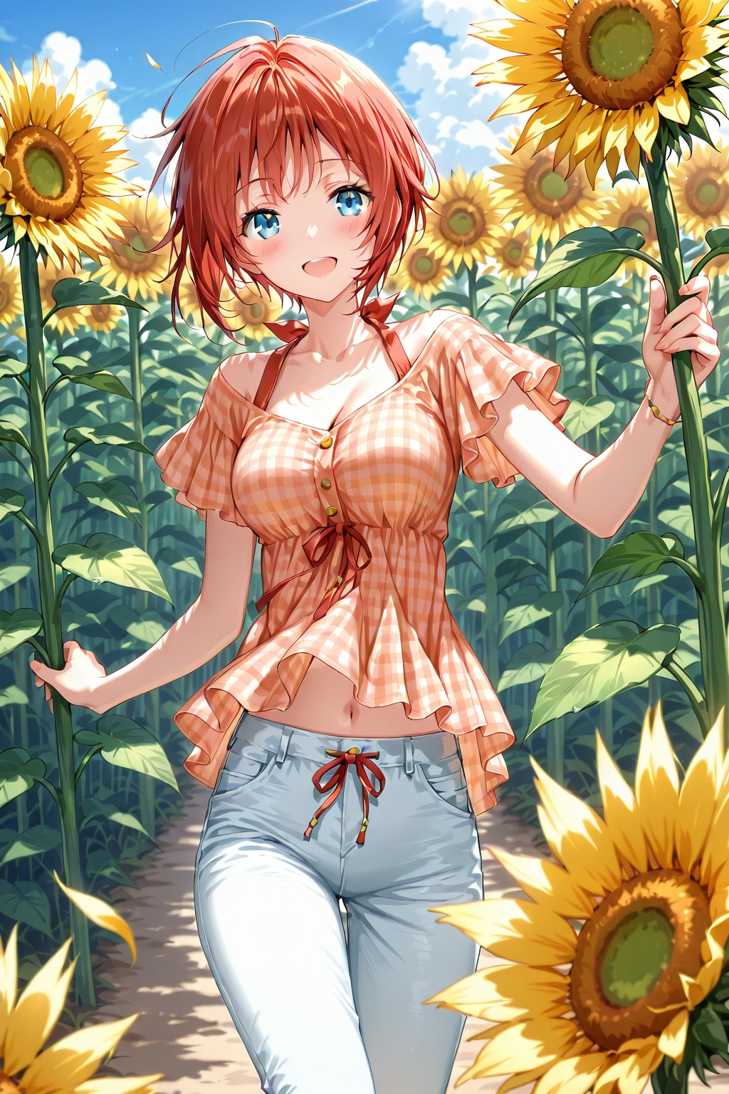 ひまわり畑