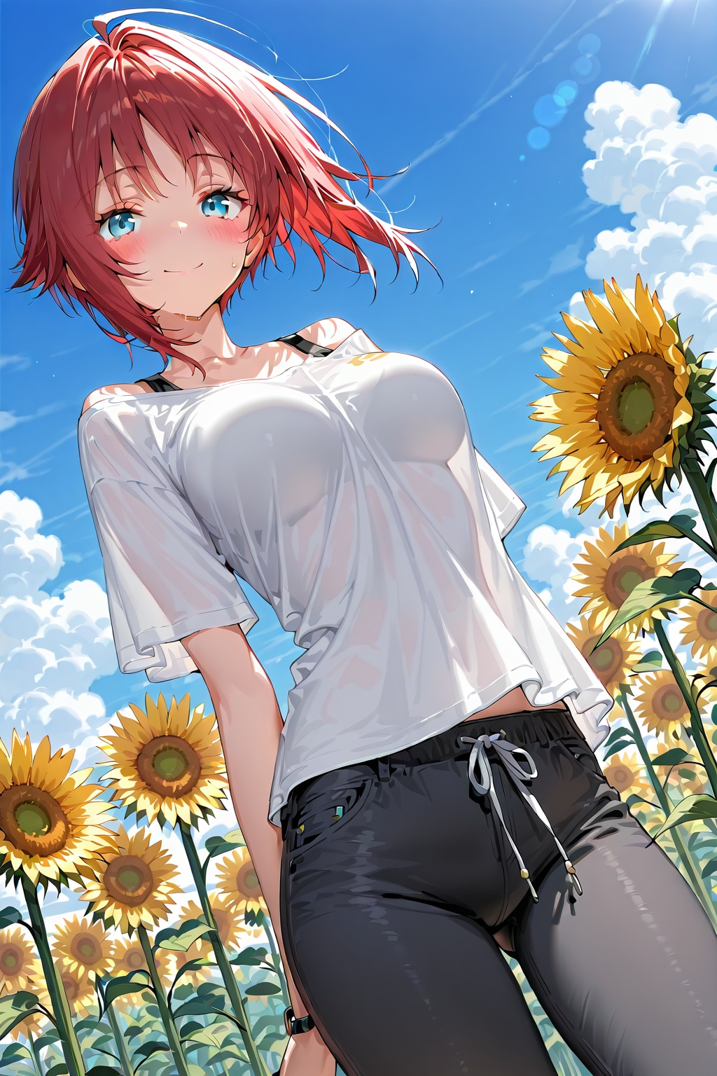 ひまわり畑