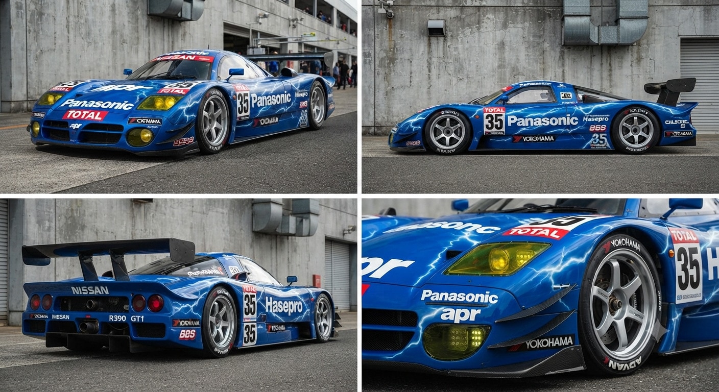 Panasonic R390GT1レーシングカー | の人気AIイラスト・グラビア