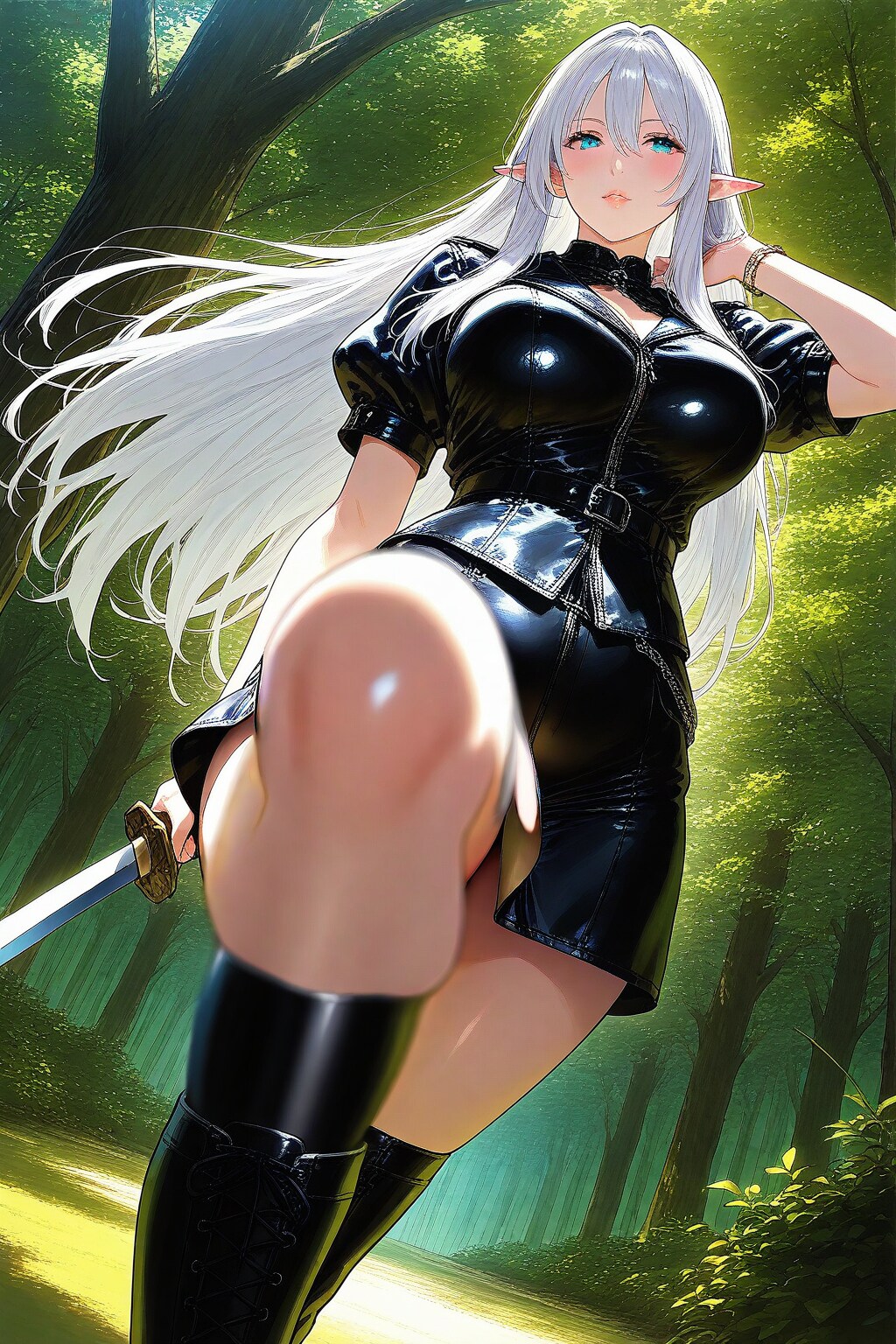 CAPEでエルフの剣士作ってみた件