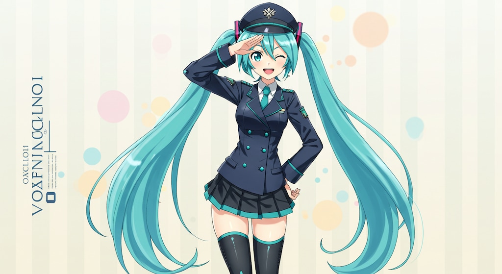 敬礼初音ミク