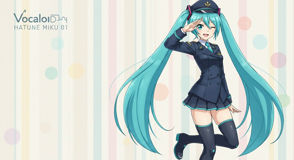 敬礼初音ミク