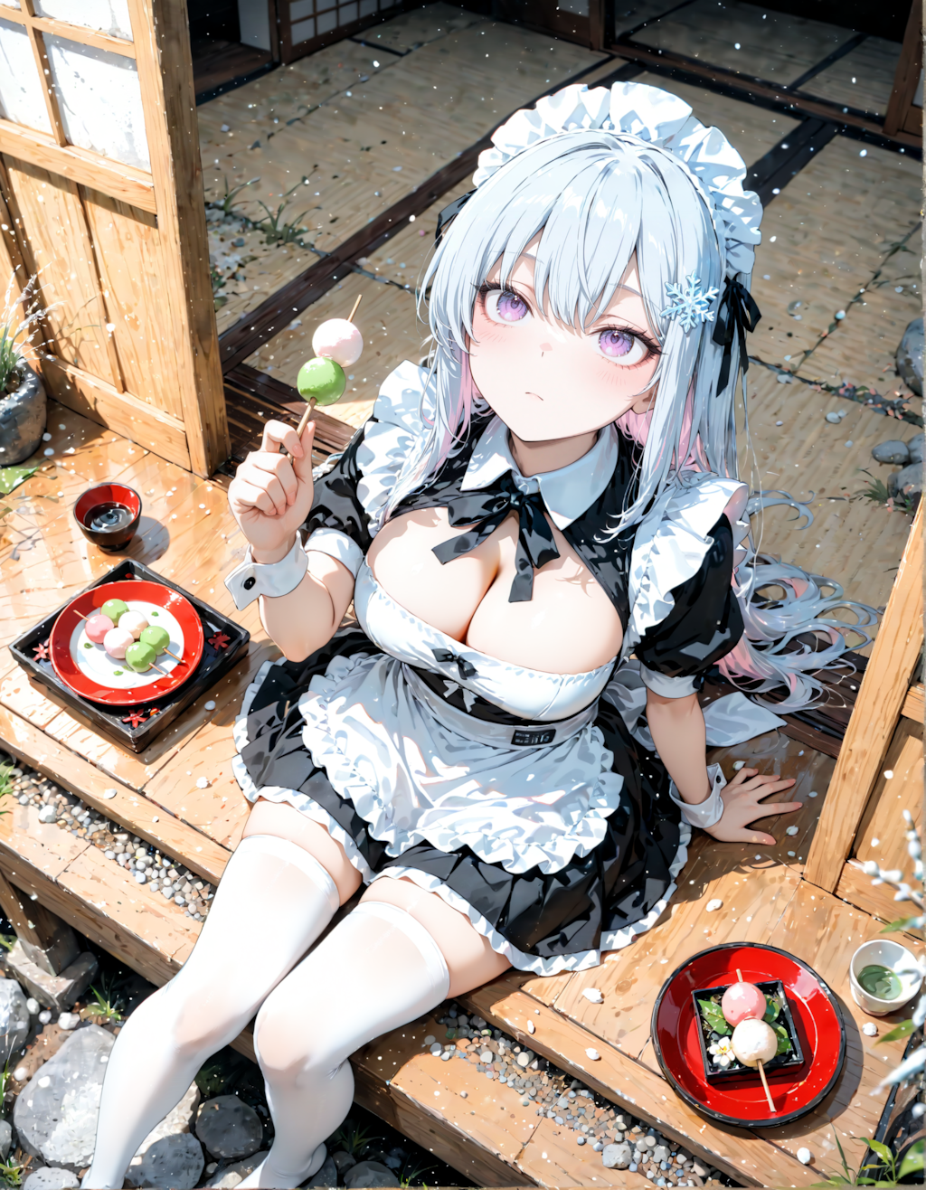 【リクエスト】スーパーメイドさん　お月見編　縦