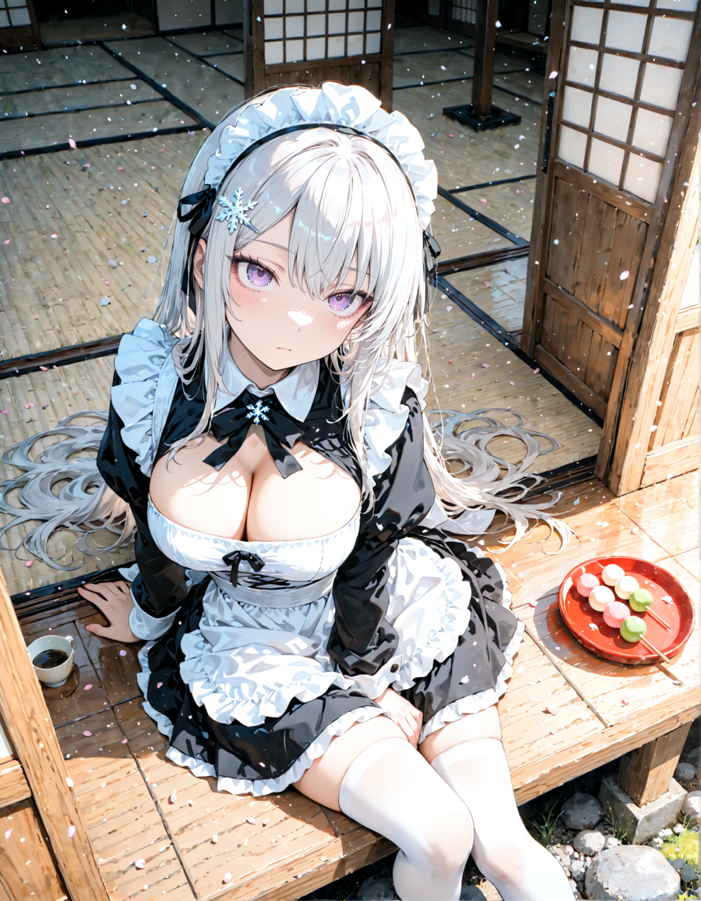 【リクエスト】スーパーメイドさん　お月見編　縦