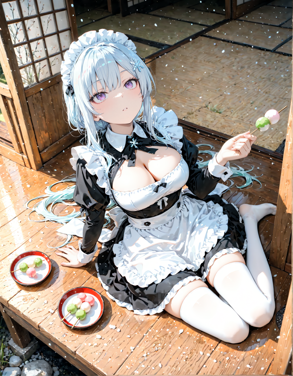 【リクエスト】スーパーメイドさん　お月見編　縦