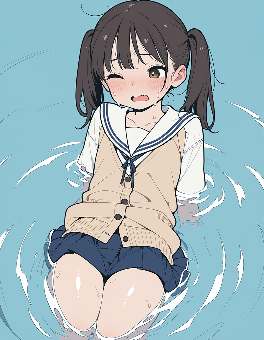 急に押さないでよ…