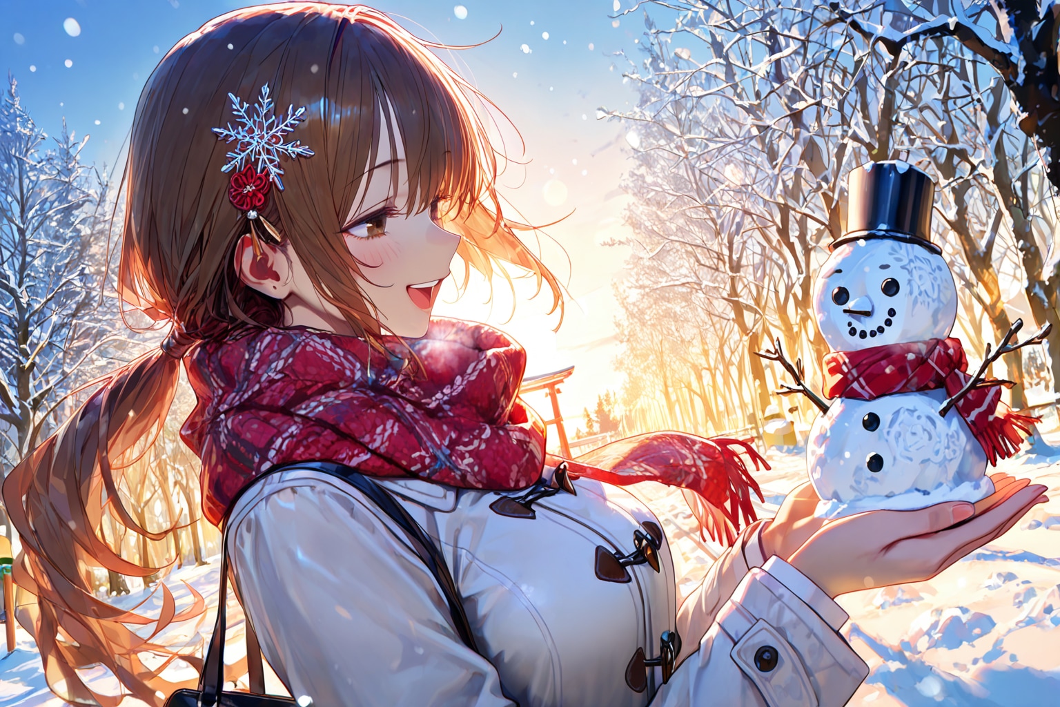 スノーマン♡ | の人気AIイラスト・グラビア