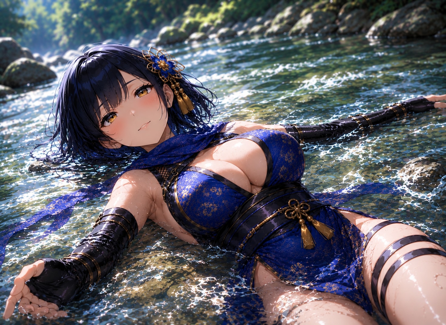 水浴び