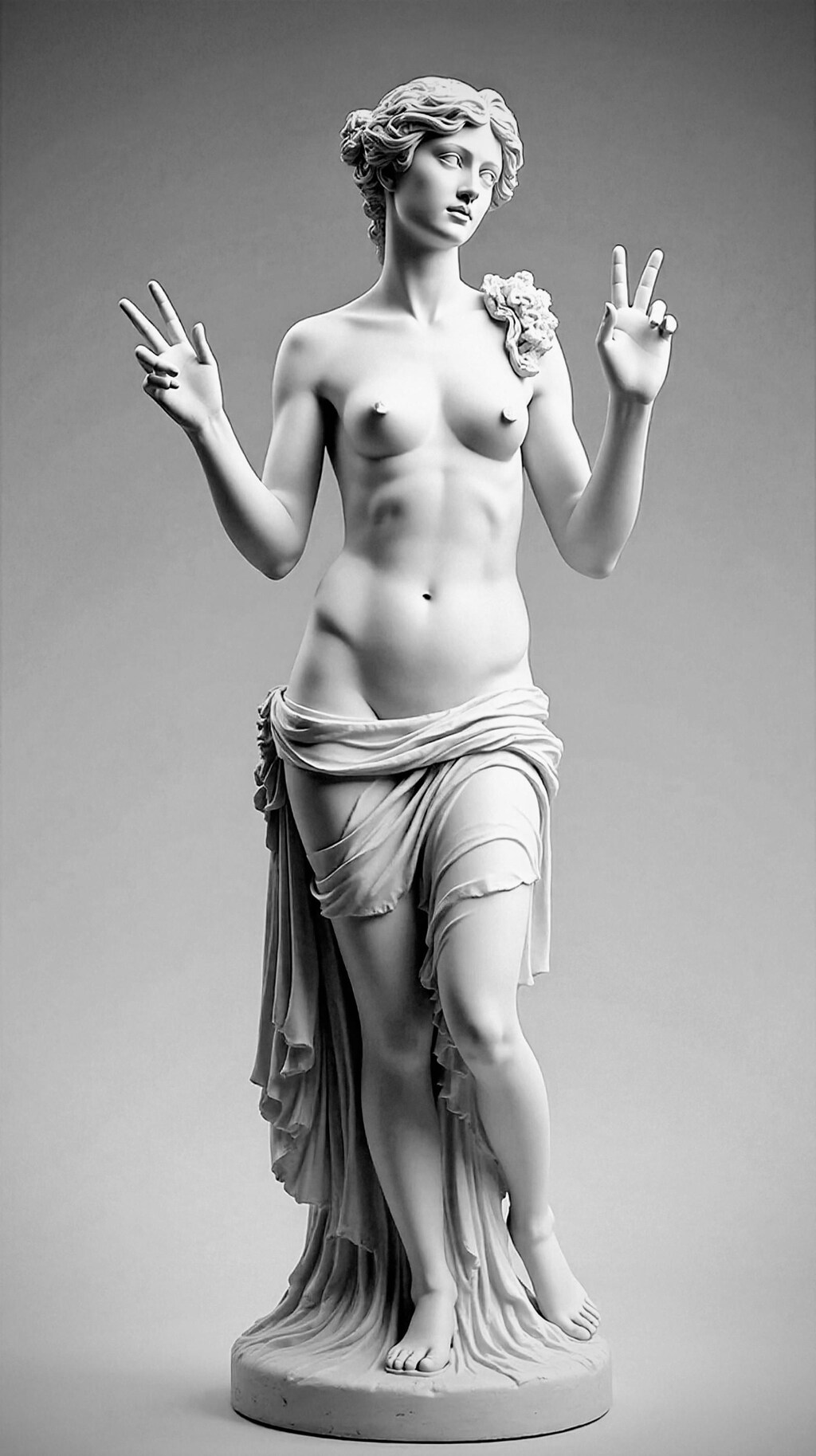 『Segno di pace? Cosa?』