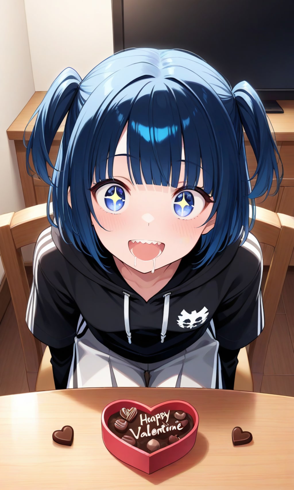 アニキ、ボクもいっしょに食べていいの？