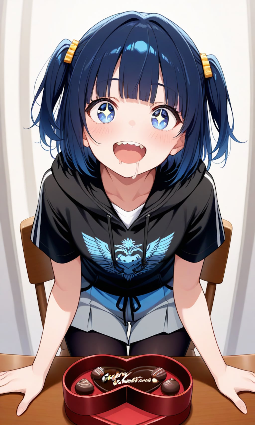 アニキ、ボクもいっしょに食べていいの？