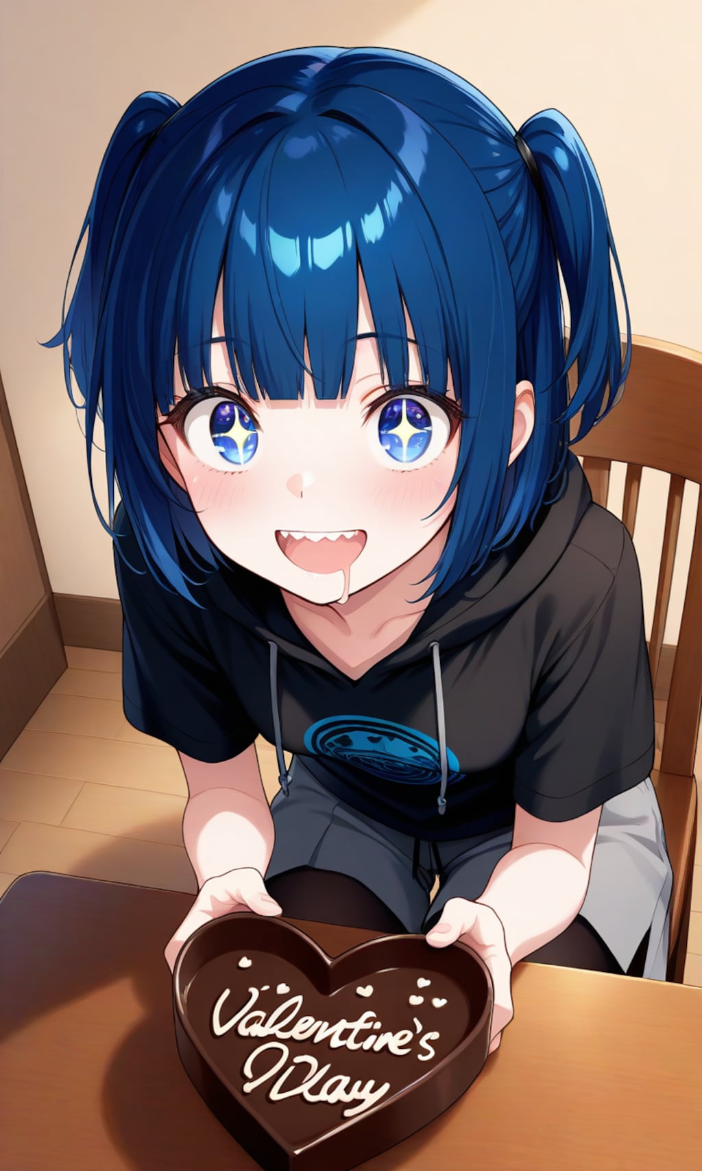 アニキ、ボクもいっしょに食べていいの？