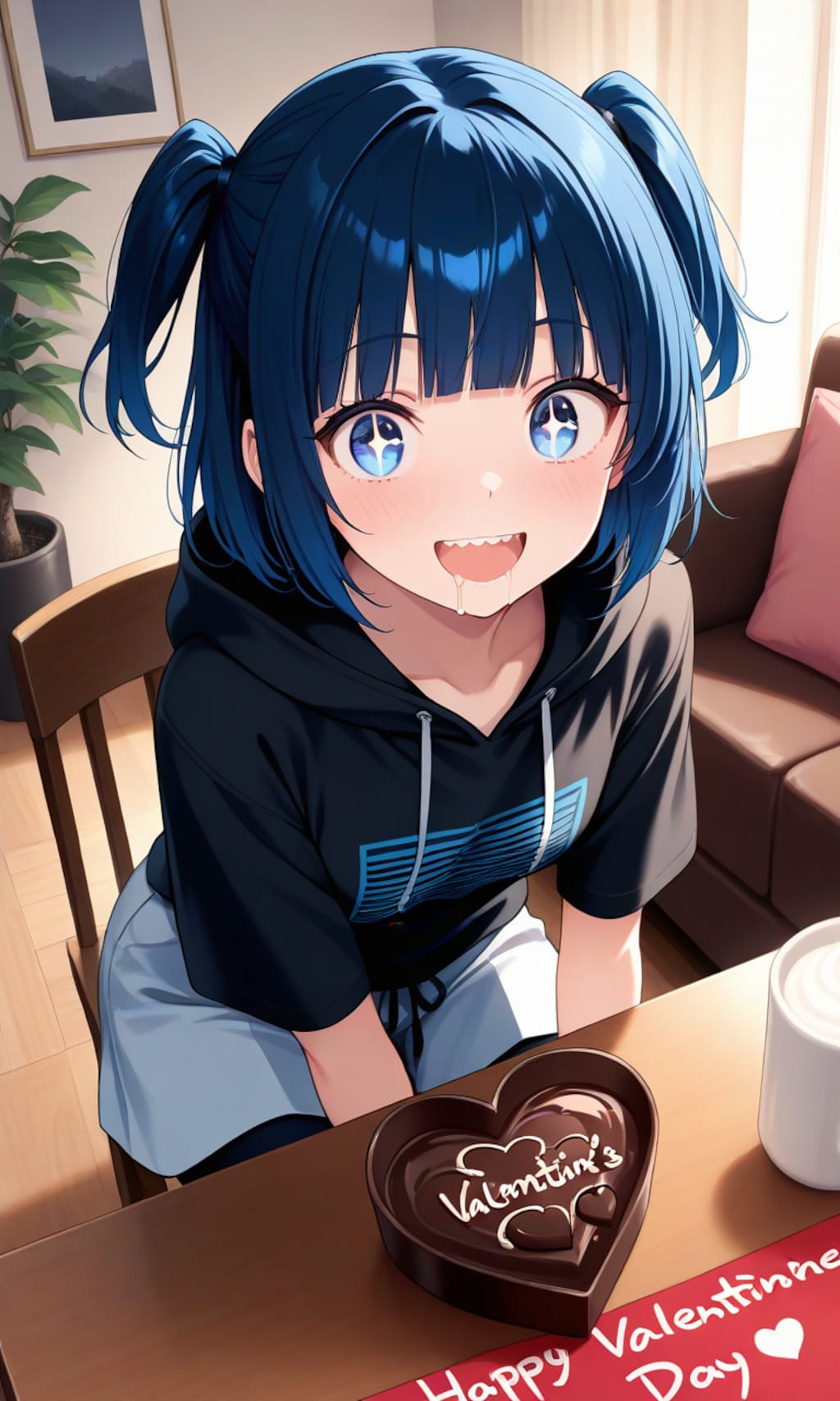 アニキ、ボクもいっしょに食べていいの？