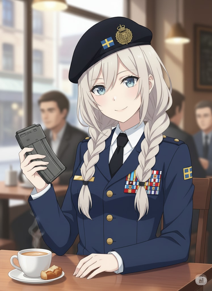 【だんそうカフェ】STANAG | の人気AIイラスト・グラビア