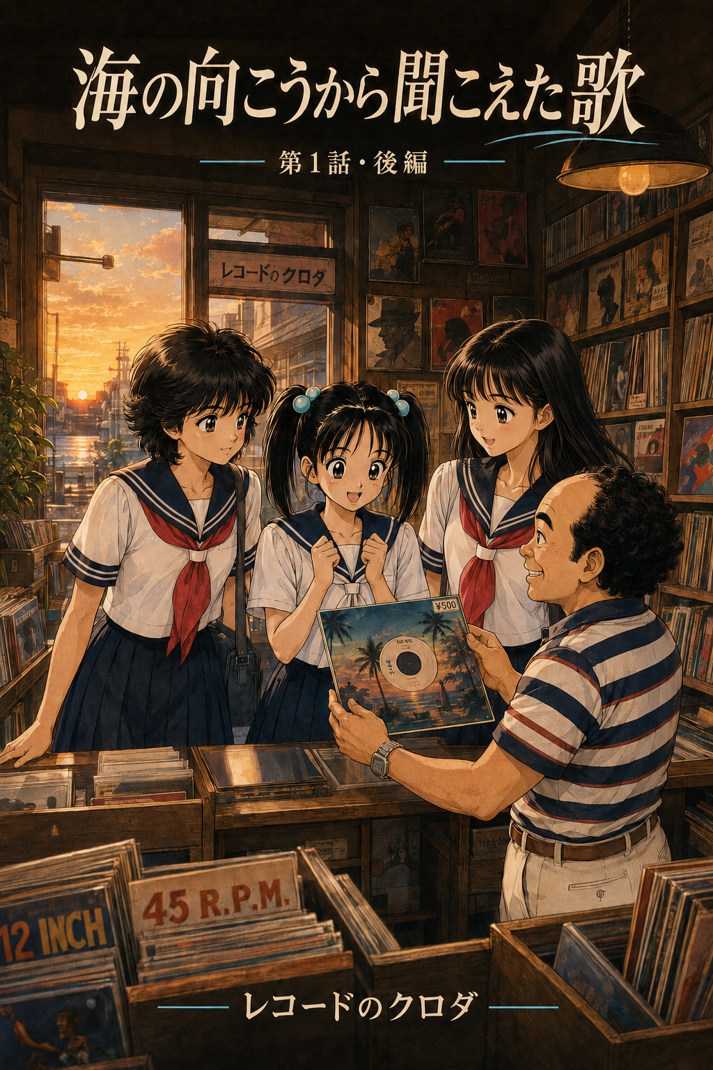 TUNE IN ―あの夏、ラジオの向こうに世界を見つけた―  SIDE A-1「はじめての一枚」【後編】 | の人気AIイラスト・グラビア