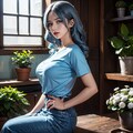 サイネリア　ORIHIME 5枚目