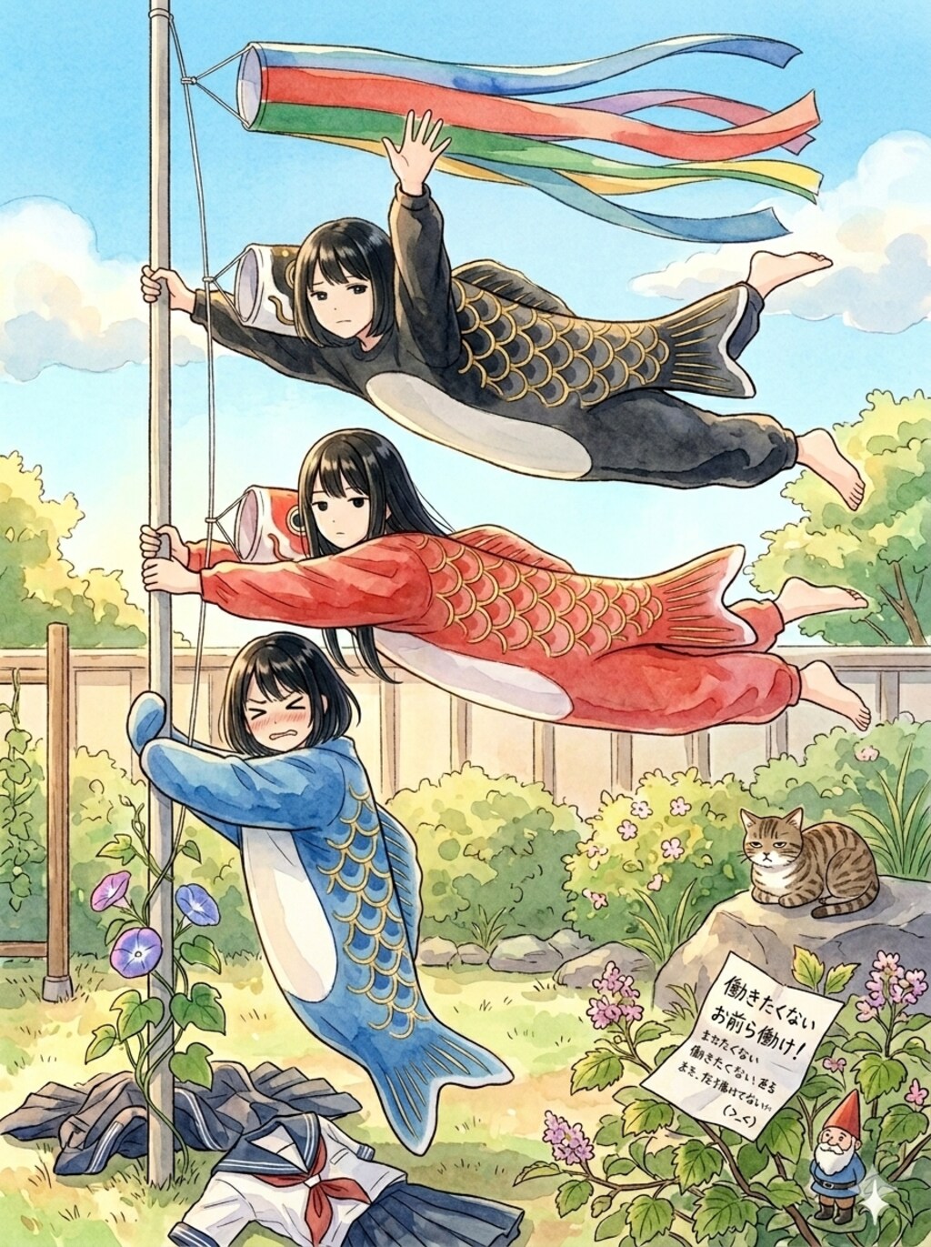 耐久鯉のぼりレース