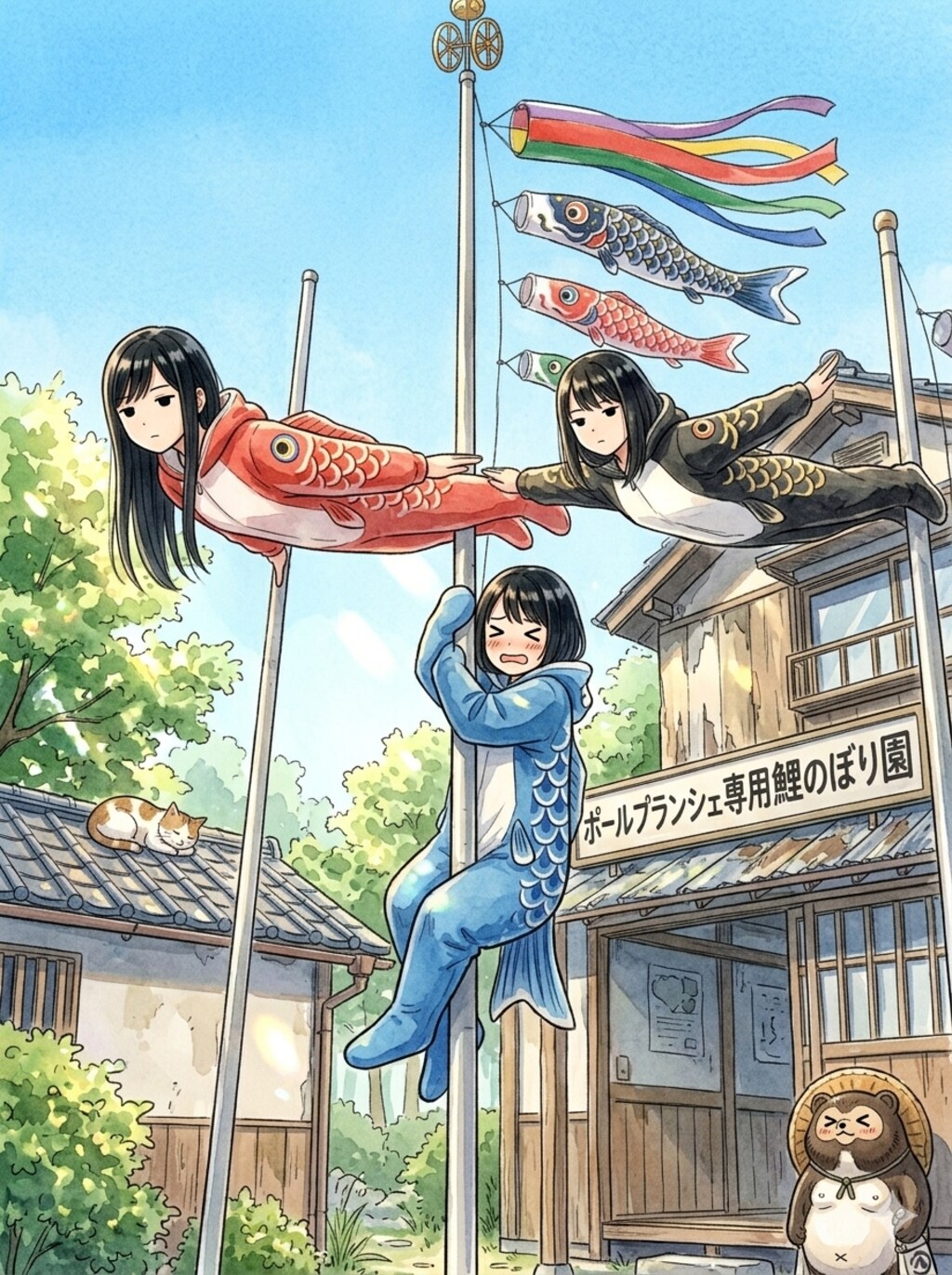 耐久鯉のぼりレース