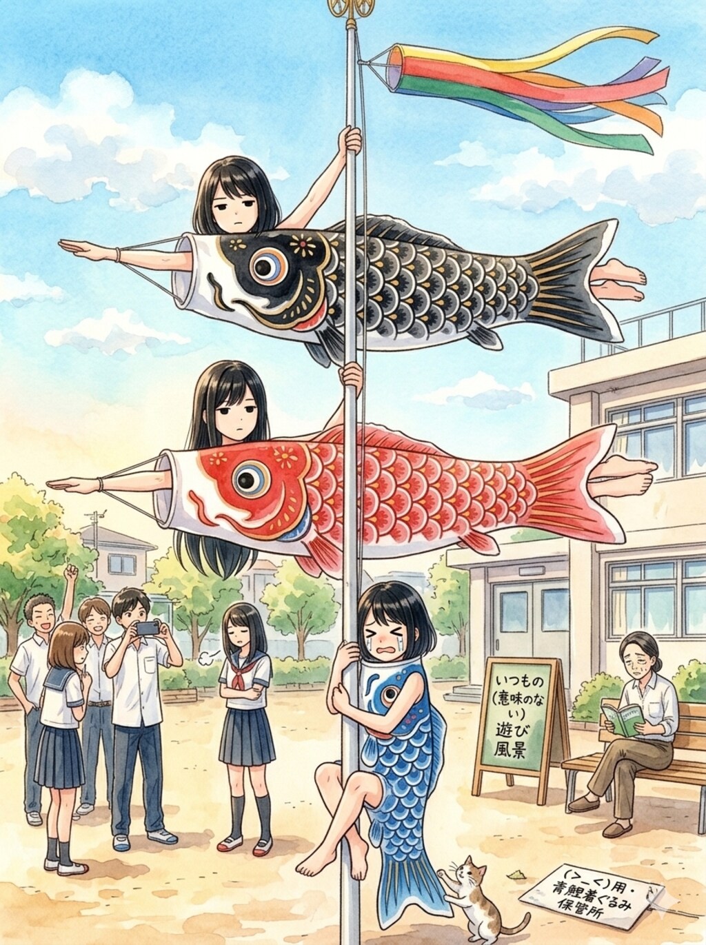 耐久鯉のぼりレース