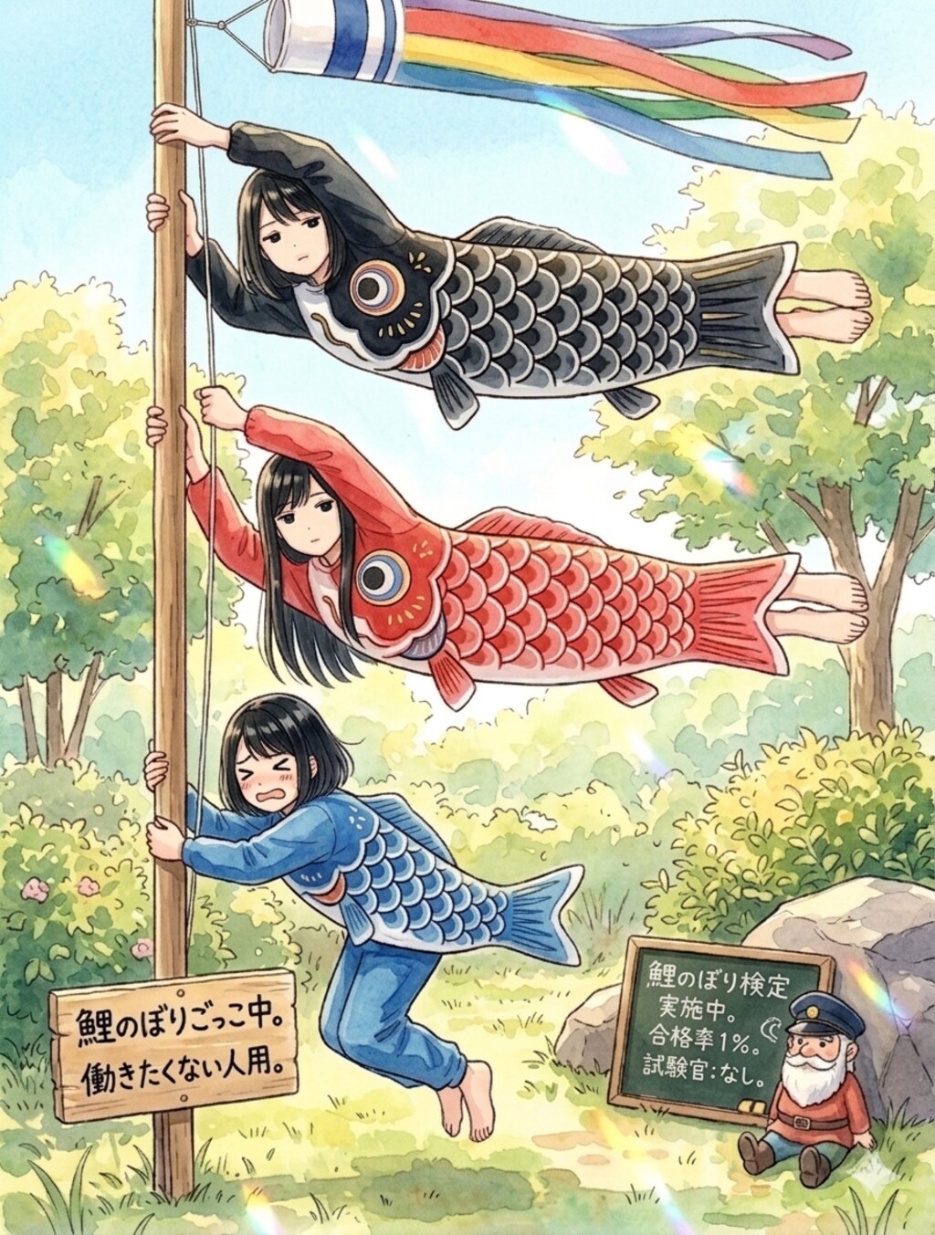 耐久鯉のぼりレース