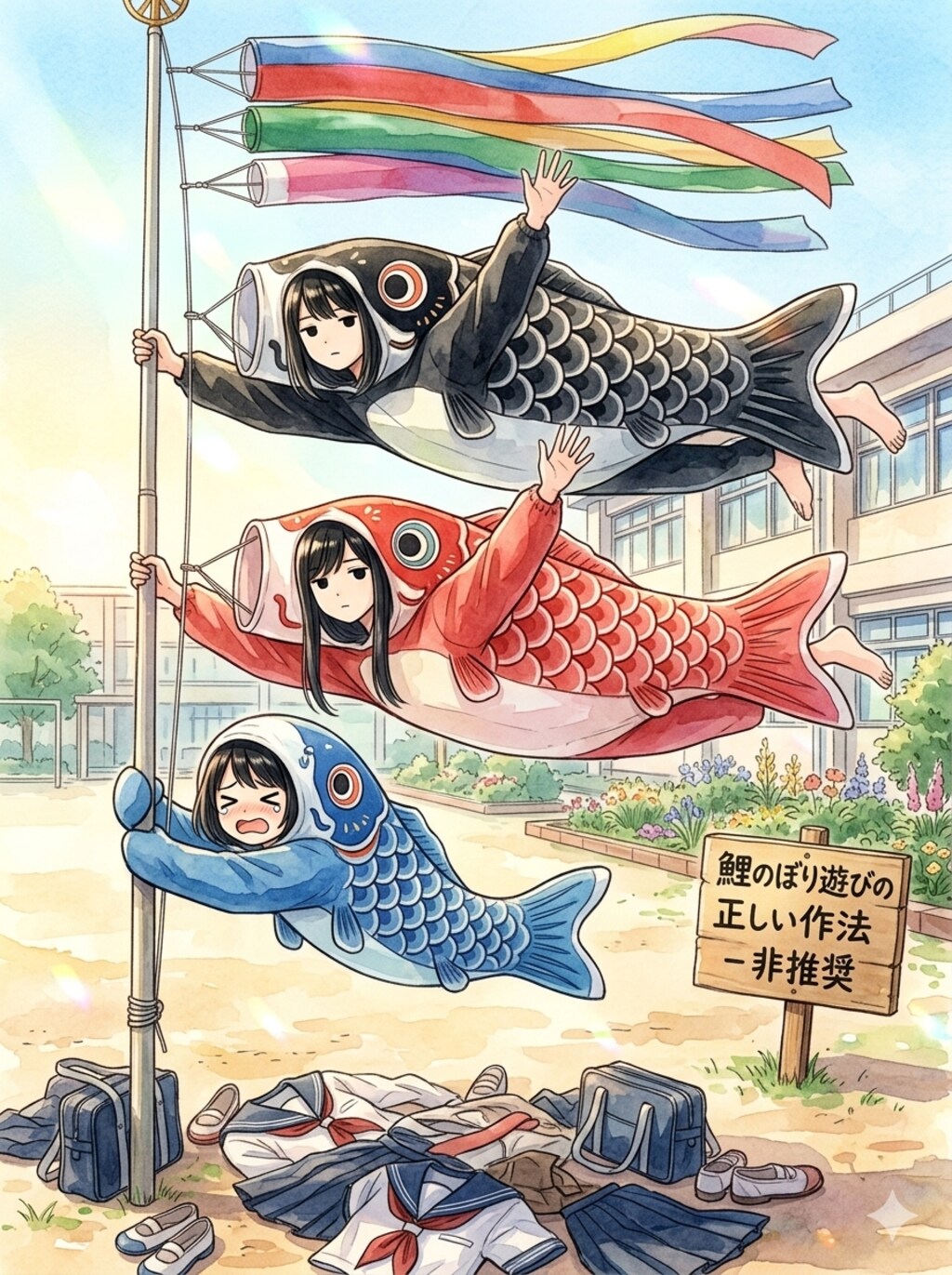 耐久鯉のぼりレース