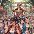 カオリ✕アンジュ 祭 4枚目